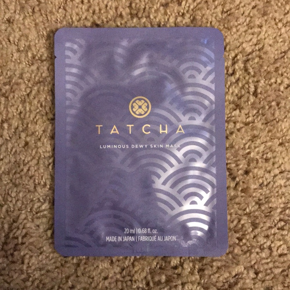 Tatcha skin mask